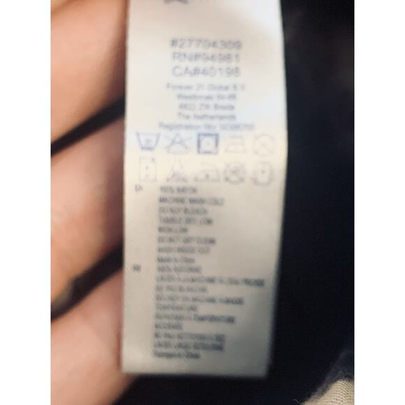 Sz S Forever 21 Tie Dye Top Tank Lattice Back Studs Neckline Boho Hippy Top EUC - Picture 13 of 14